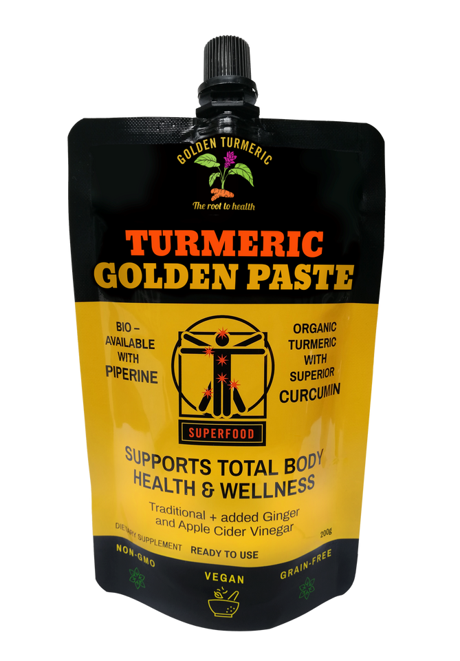 Turmeric Golden Paste for People is the best turmeric supplement for you and your family for the best price. Ingredients include organic turmeric with high curcumin, extra virgin olive oil, apple cider vinegar, freshly ground black pepper Piperine and organic ginger.